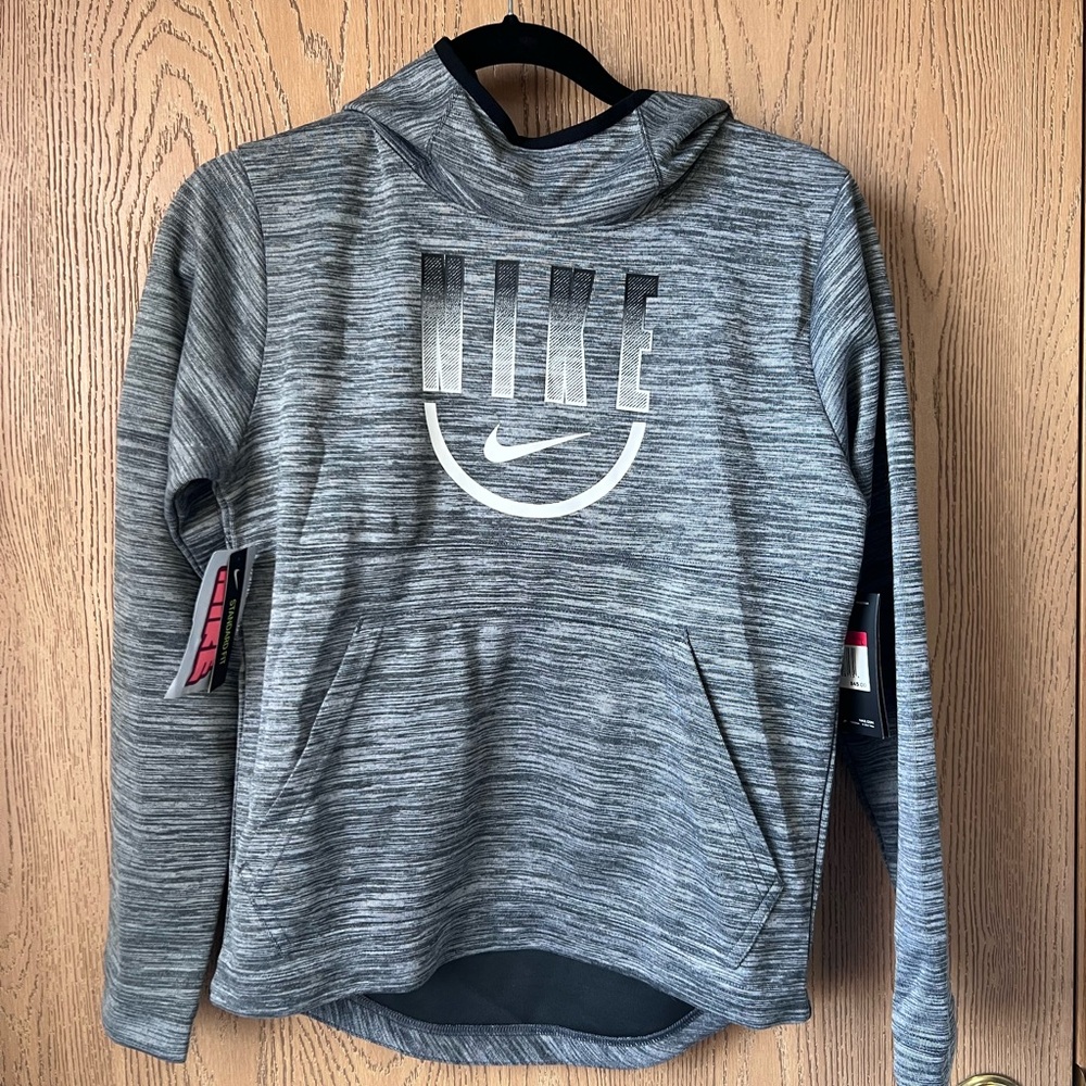 Youth Nike Gray Hoodie